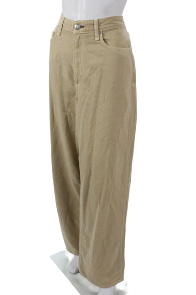 Rag & Bone Womens Chino Pants Beige High Rise Size 32