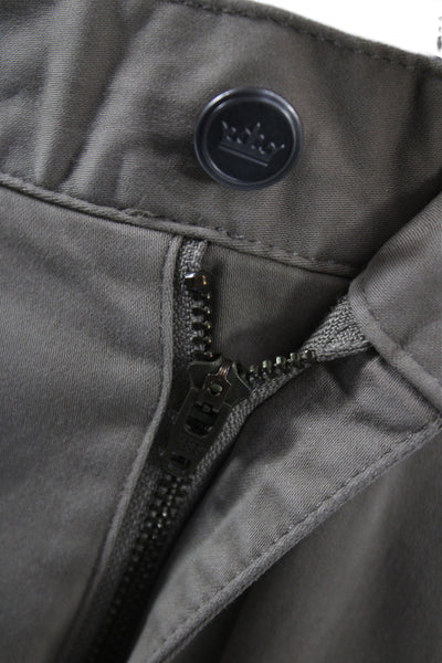 Peter Millar Mens Chino Pants Brown Button Size 35