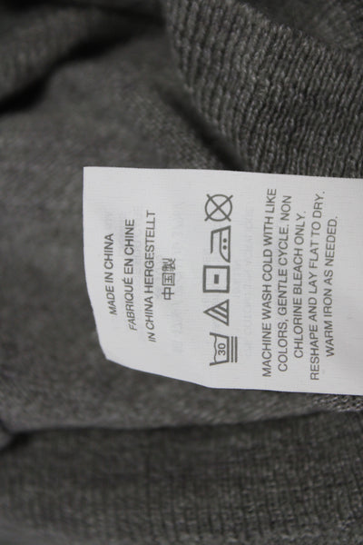 J Crew Mens Gray Classic Crew Neck Pullover Long Sleeve Size L
