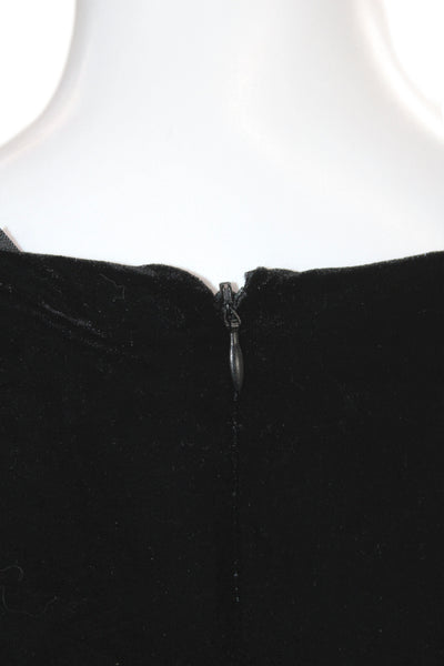 Mark & James by Badgley Mischka Women Sheath Dress Black Long Sleeve Size 4