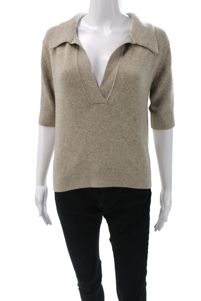 Herno Womens Gray Down Puffer Jacket Zip Casual Winter Size S
