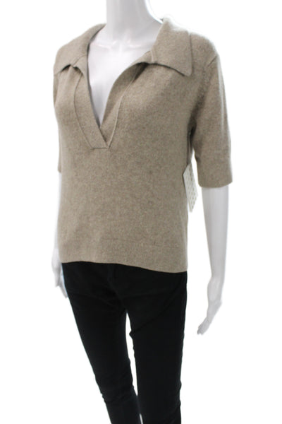 Herno Womens Gray Down Puffer Jacket Zip Casual Winter Size S