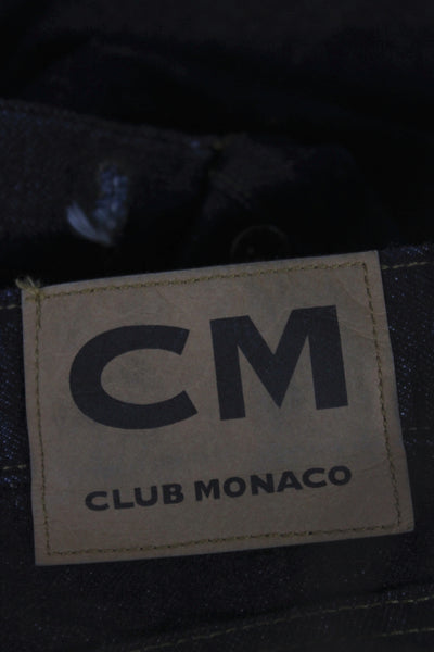 Club Monaco Mens Straight Jeans Blue Size 32