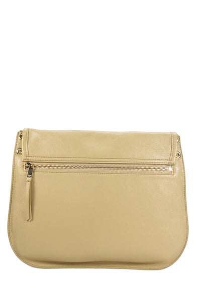 Celine Womens 2025 Lambskin Triomphe Soft Besace Messenger Handbag Brown
