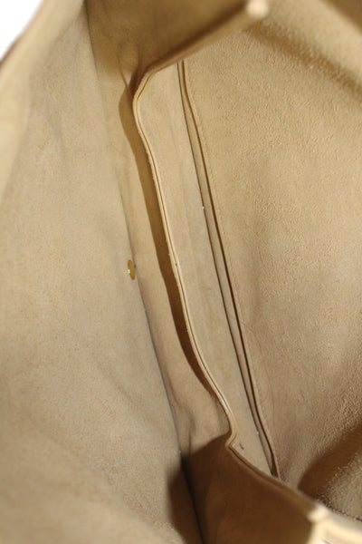 Celine Womens 2025 Lambskin Triomphe Soft Besace Messenger Handbag Brown