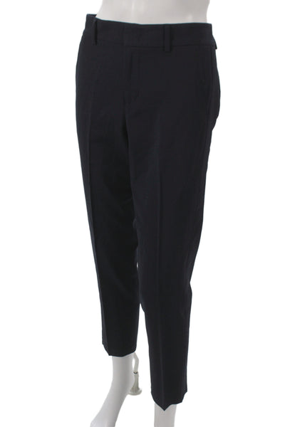 Vince Womens Dress Pants Black 96% Wool Zip Inseam 28 Size 4