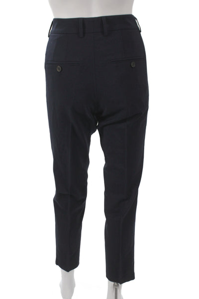 Vince Womens Dress Pants Black 96% Wool Zip Inseam 28 Size 4