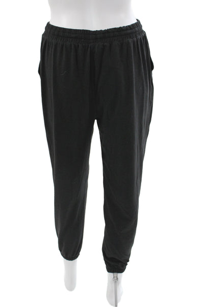 Vuori Womens Joggers Black Pull On Athleisure Solid Size M