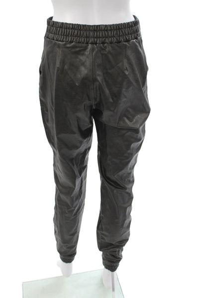 Spanx Womens Black Jogger Pants Pull On Size M