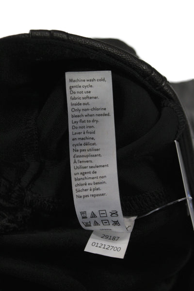 Spanx Womens Black Jogger Pants Pull On Size M