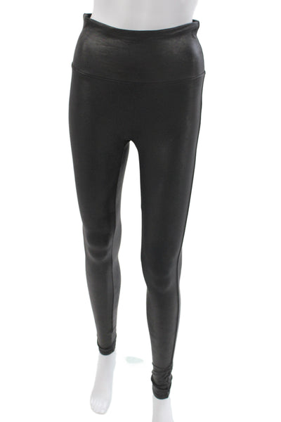 Spanx Women Ankle Leggings Black Athleisure Size M