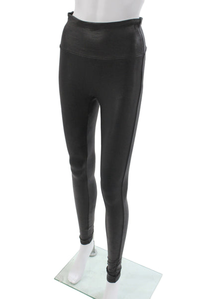 Spanx Women Ankle Leggings Black Athleisure Size M