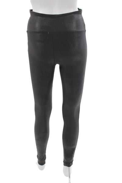 Spanx Women Ankle Leggings Black Athleisure Size M