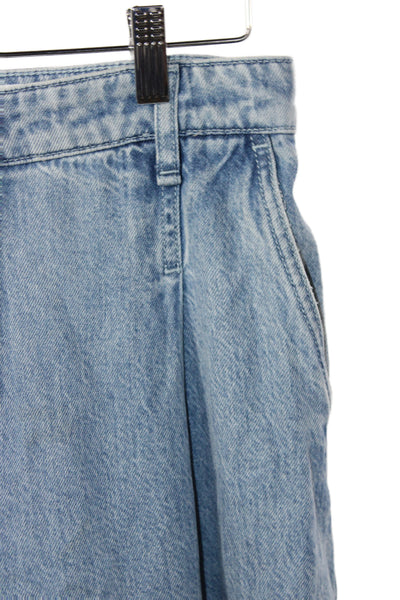 Rag & Bone Women Wide Leg Mid Rise Blue Jeans Size 26