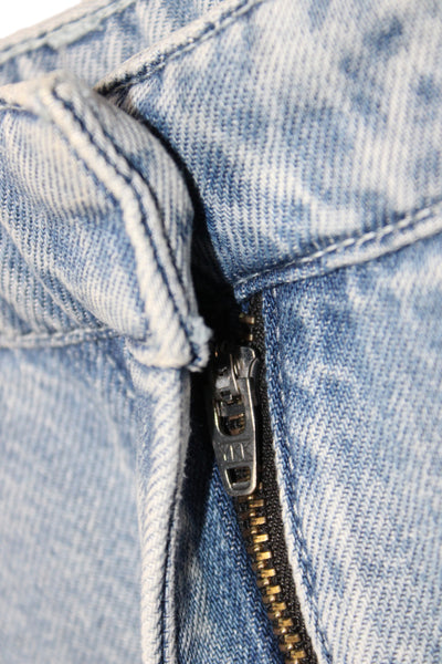 Rag & Bone Women Wide Leg Mid Rise Blue Jeans Size 26