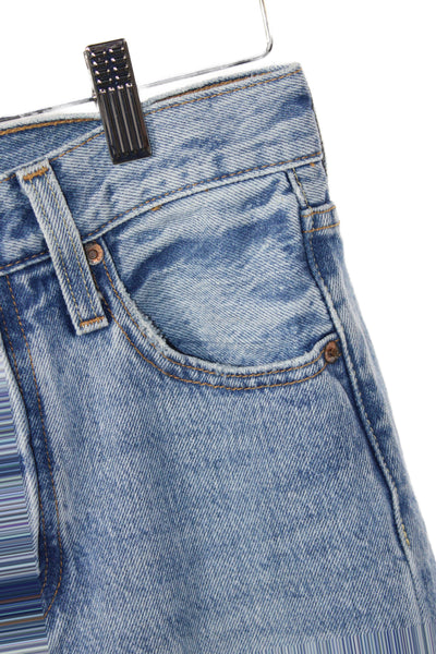 Levi Strauss & Co Women High Rise Straight Jeans Blue Size 23