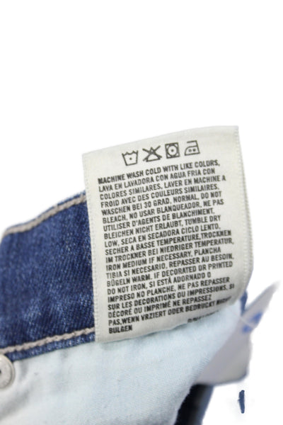 Citizens of Humanity Womens  Blue Straight Jeans Mid Rise 33in Size 29