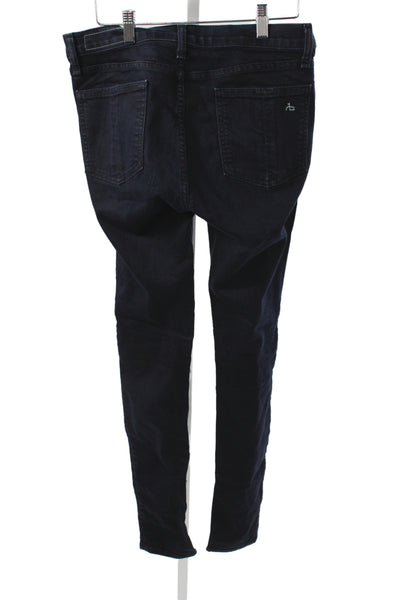 Rag & Bone Jean Women Blue Skinny Jeans Mid Rise Size 29