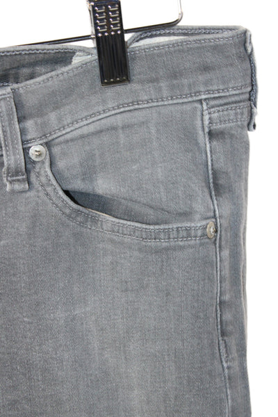 Rag & Bone Jean Women Skinny Gray Cotton Low Rise Jeans Size 29