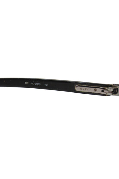 Gucci Unisex Adults Rectangular Eyeglasses Frames Black