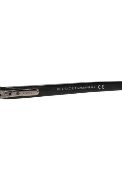 Gucci Unisex Adults Rectangular Eyeglasses Frames Black