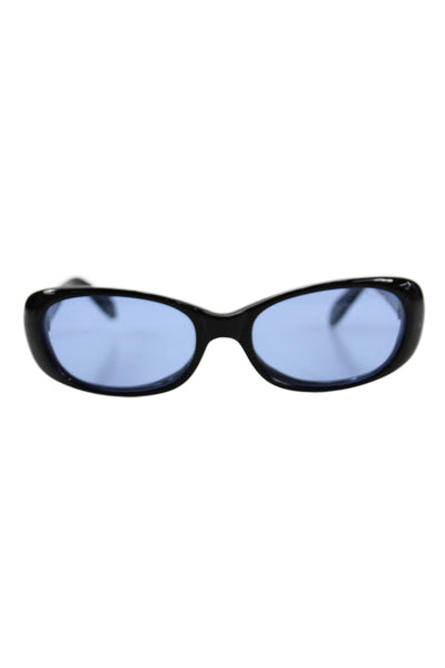 Ralph Ralph Lauren Womens Oval Sunglasses Black Size 52-17 135mm