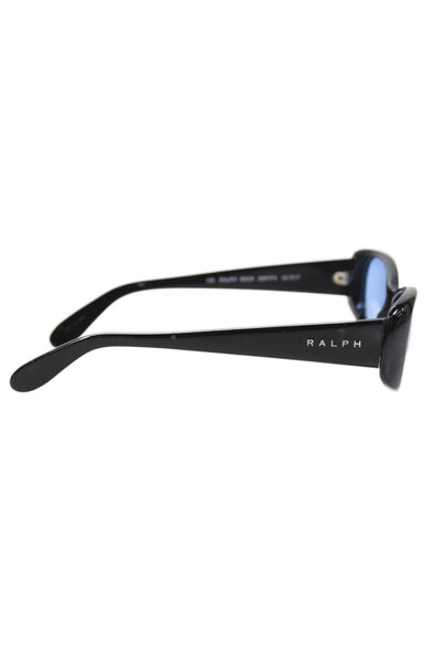 Ralph Ralph Lauren Womens Oval Sunglasses Black Size 52-17 135mm