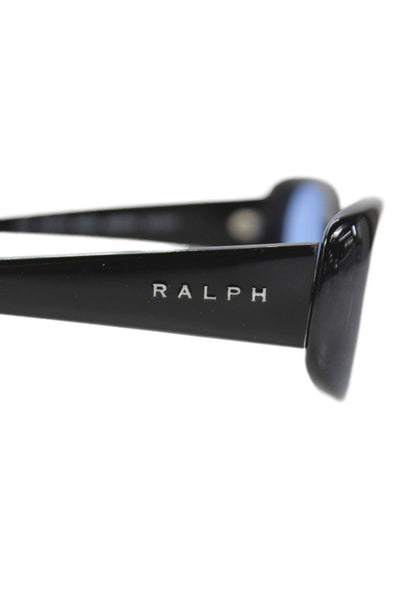 Ralph Ralph Lauren Womens Oval Sunglasses Black Size 52-17 135mm