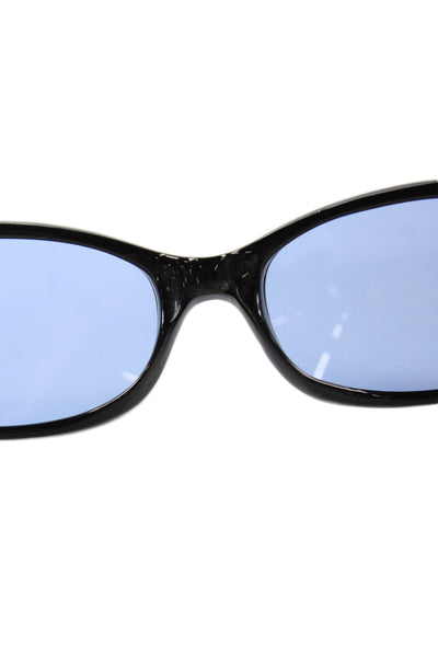 Ralph Ralph Lauren Womens Oval Sunglasses Black Size 52-17 135mm