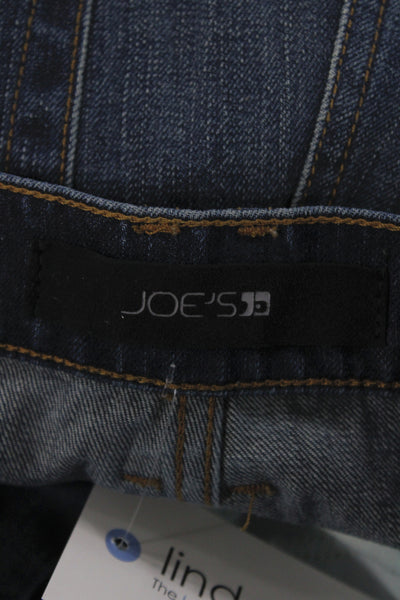 Joes Mens Blue Straight Cotton Jeans Mid Rise Inseam 29 Size 32