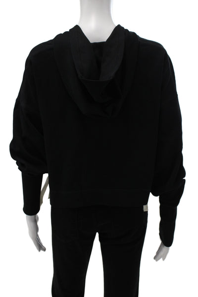 Sweaty Betty Women Black Pullover Hoodie Athleisure Long Sleeve Size XS