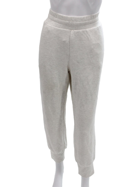 Varley Women Jogger Pants Gray Flecked Pull On Viscose Athleisure Size M