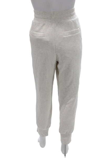 Varley Women Jogger Pants Gray Flecked Pull On Viscose Athleisure Size M
