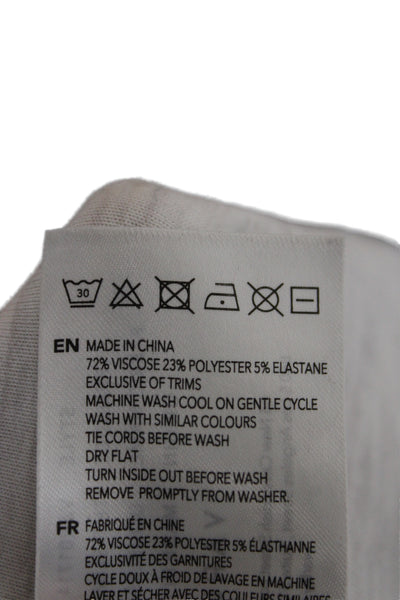 Varley Women Jogger Pants Gray Flecked Pull On Viscose Athleisure Size M
