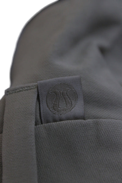 Lululemon Mens Chino Shorts Beige Button 58% Cotton Size 33