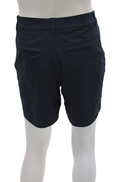 Lululemon Mens Blue Chino Shorts Recycled Polyester Button Size 33