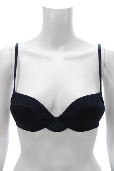 La Perla Womens Balconette Bra Black Hook & Eye Size 4