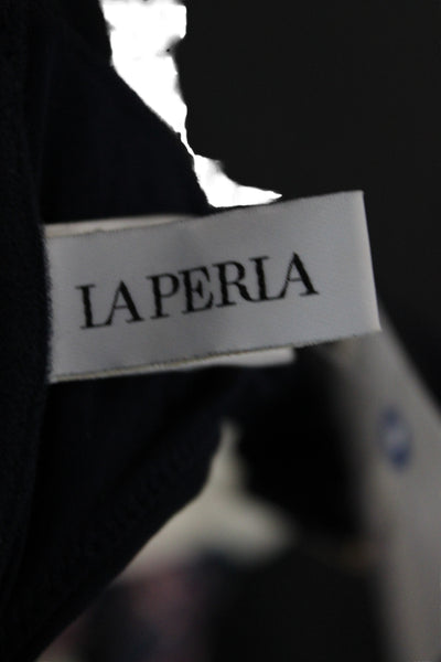 La Perla Womens Balconette Bra Black Hook & Eye Size 4