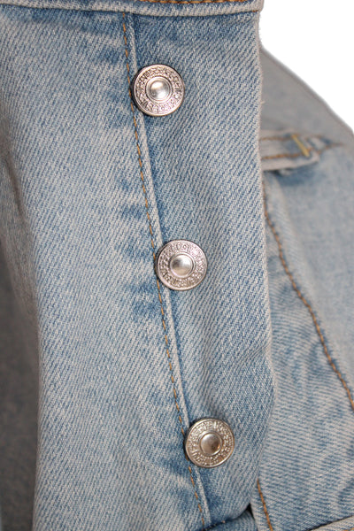 Levi Strauss & Co Women Ankle Jeans Blue Mid Rise Cotton Size 23