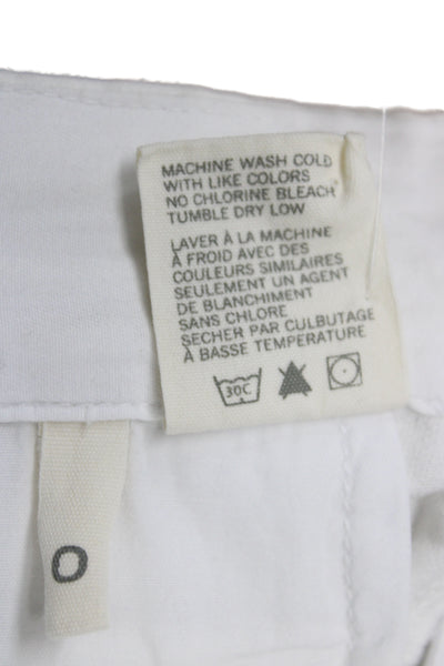 G1 All Purpose Goods Women Chino Pants White Button Closure Size 0