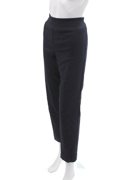 Eileen Fisher Women Ankle Pants Black Pull On Size 14