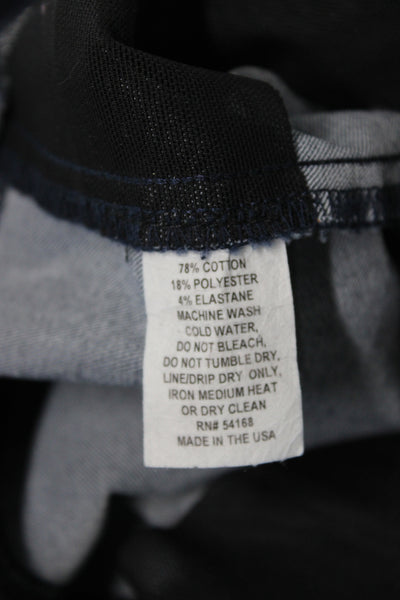 Elliott Lauren Women Straight Jeans Blue Cotton Casual Size 14