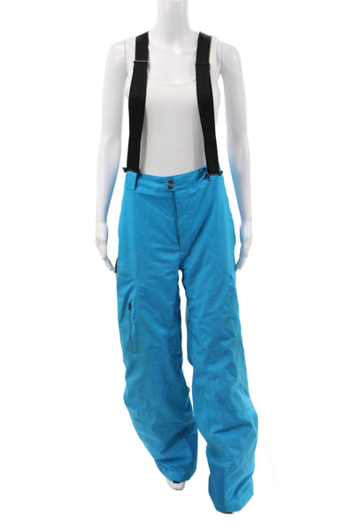 Spyder Mens Snow Bib Pants Blue Polyester Ski Size 3XL