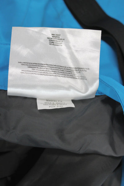 Spyder Mens Snow Bib Pants Blue Polyester Ski Size 3XL