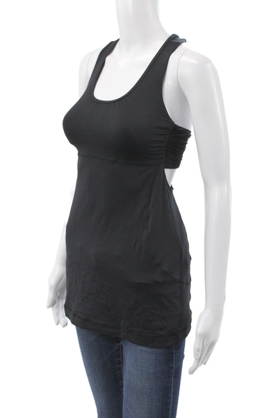 Lululemon Womens Shelf Pullover Tank Top Black Size 4