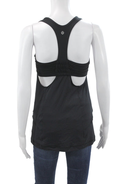 Lululemon Womens Shelf Pullover Tank Top Black Size 4