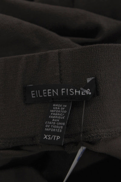 Eileen Fisher Women Ankle Pants Brown Petite Size XS