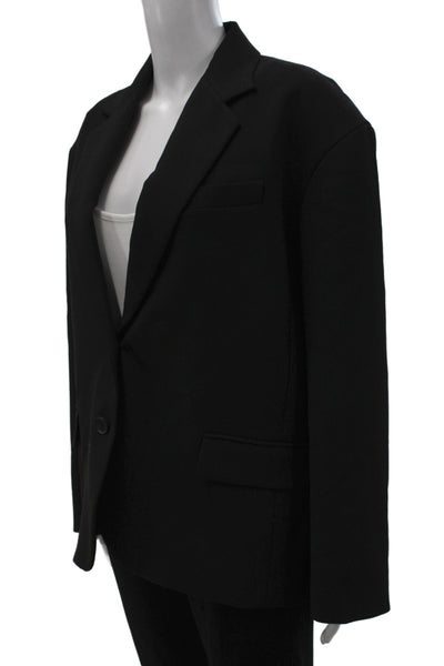 Babaton Women Black Basic Jacket Long Sleeve 61% Recycled Polyester Size 2XS