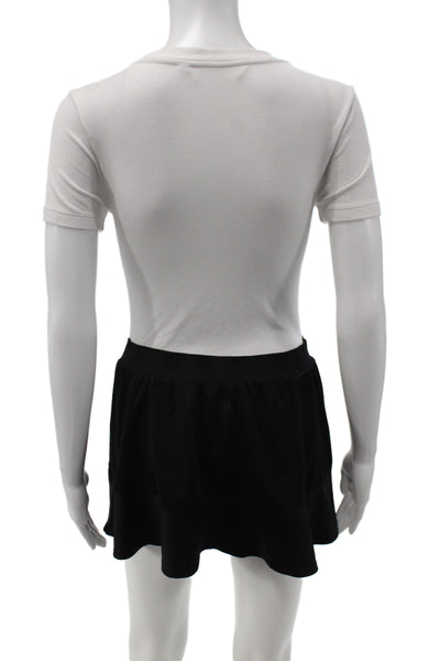 Tail Womens Athletic Black Mini Skort Size S