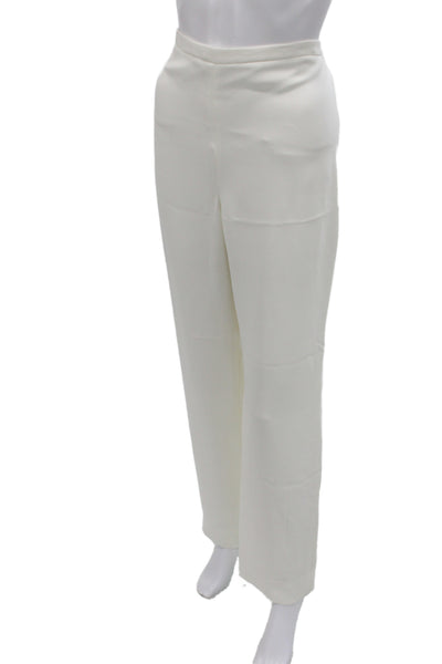 Giorgio Armani Womens White Dress Pants Size 48